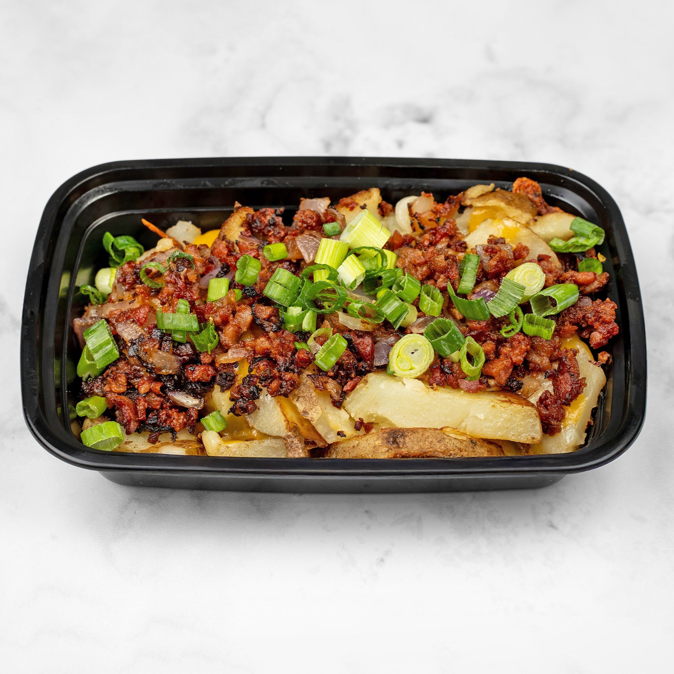 Urban Potatoes w cheese & Bacon.