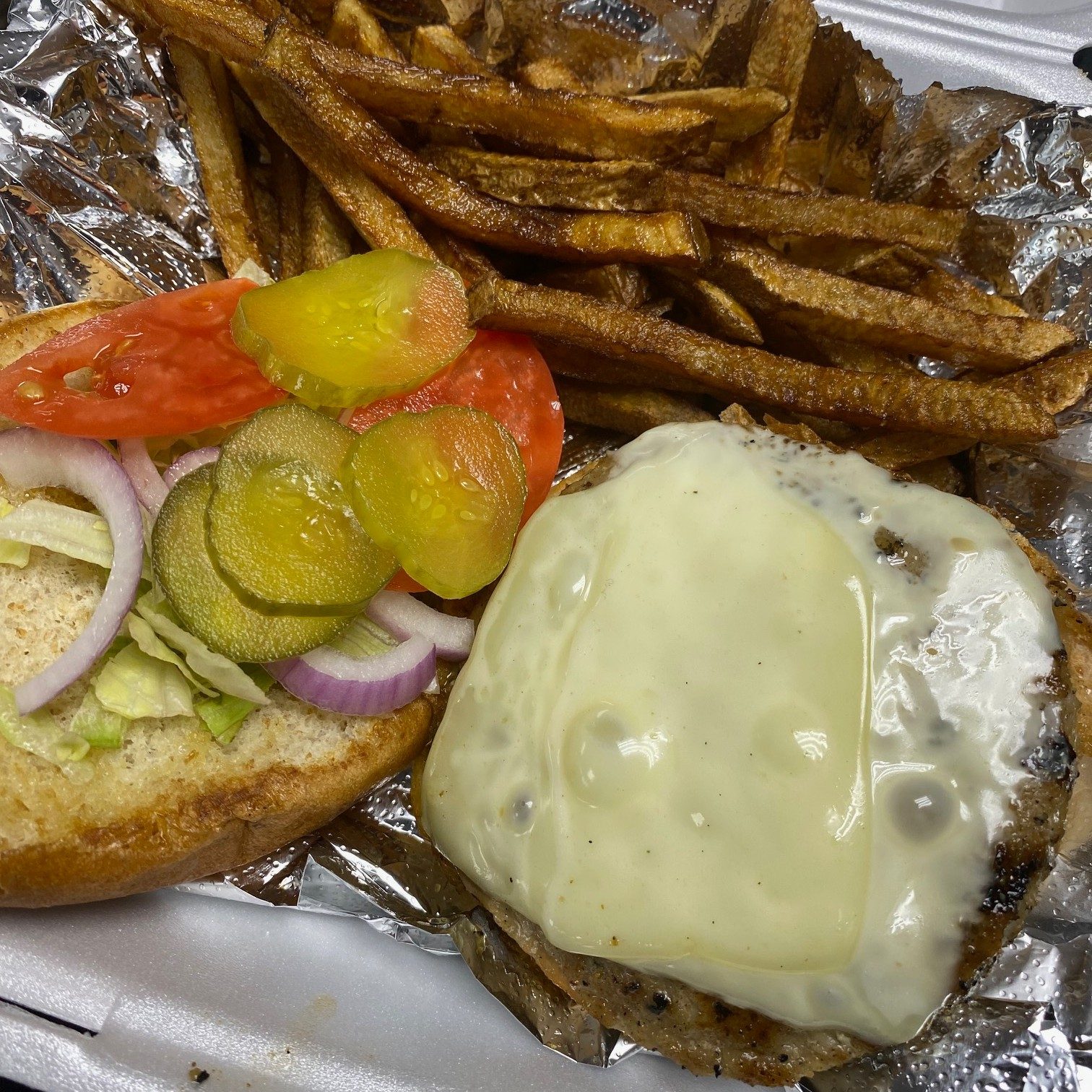 Turkey Burger.