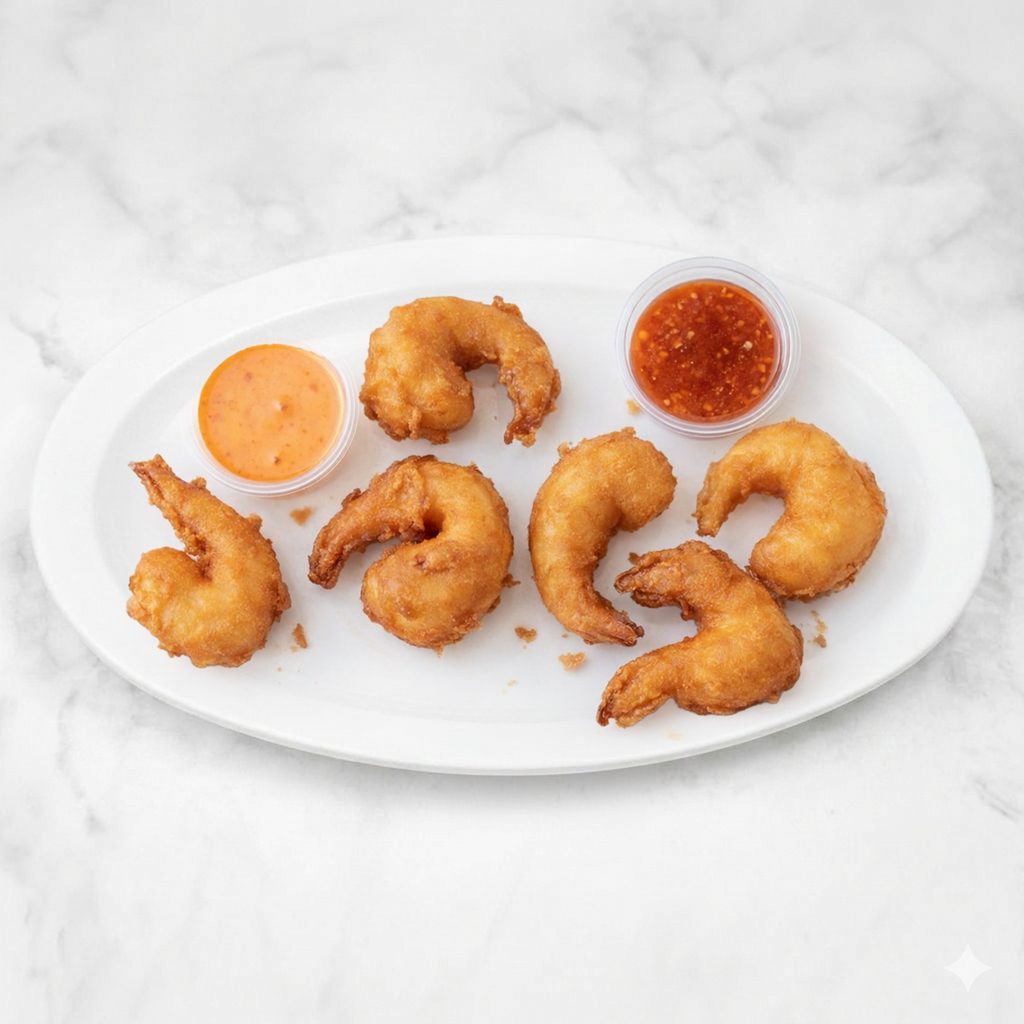 Fried Jumbo Shrimp.