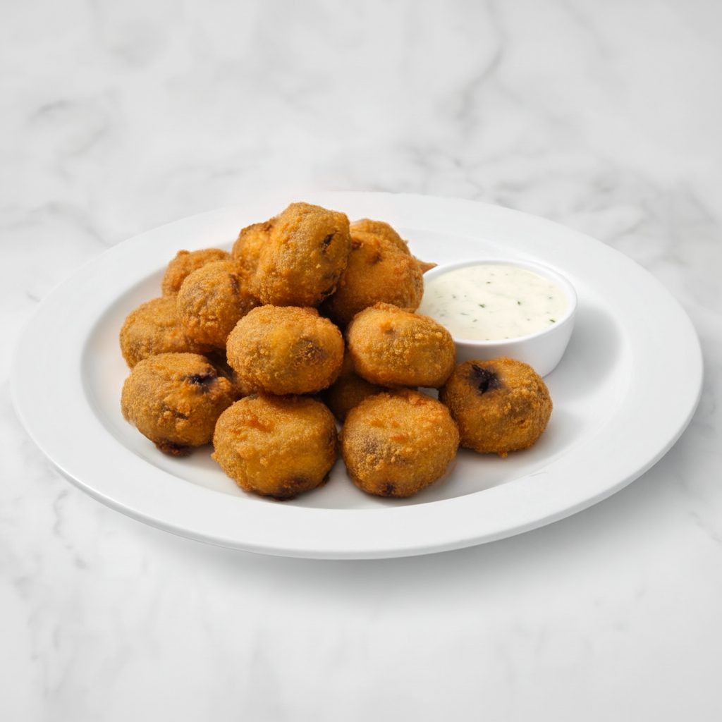 Fried Mushrooms.